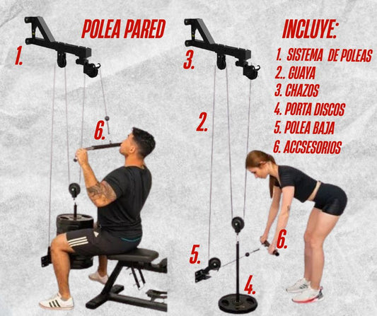 Polea de pared